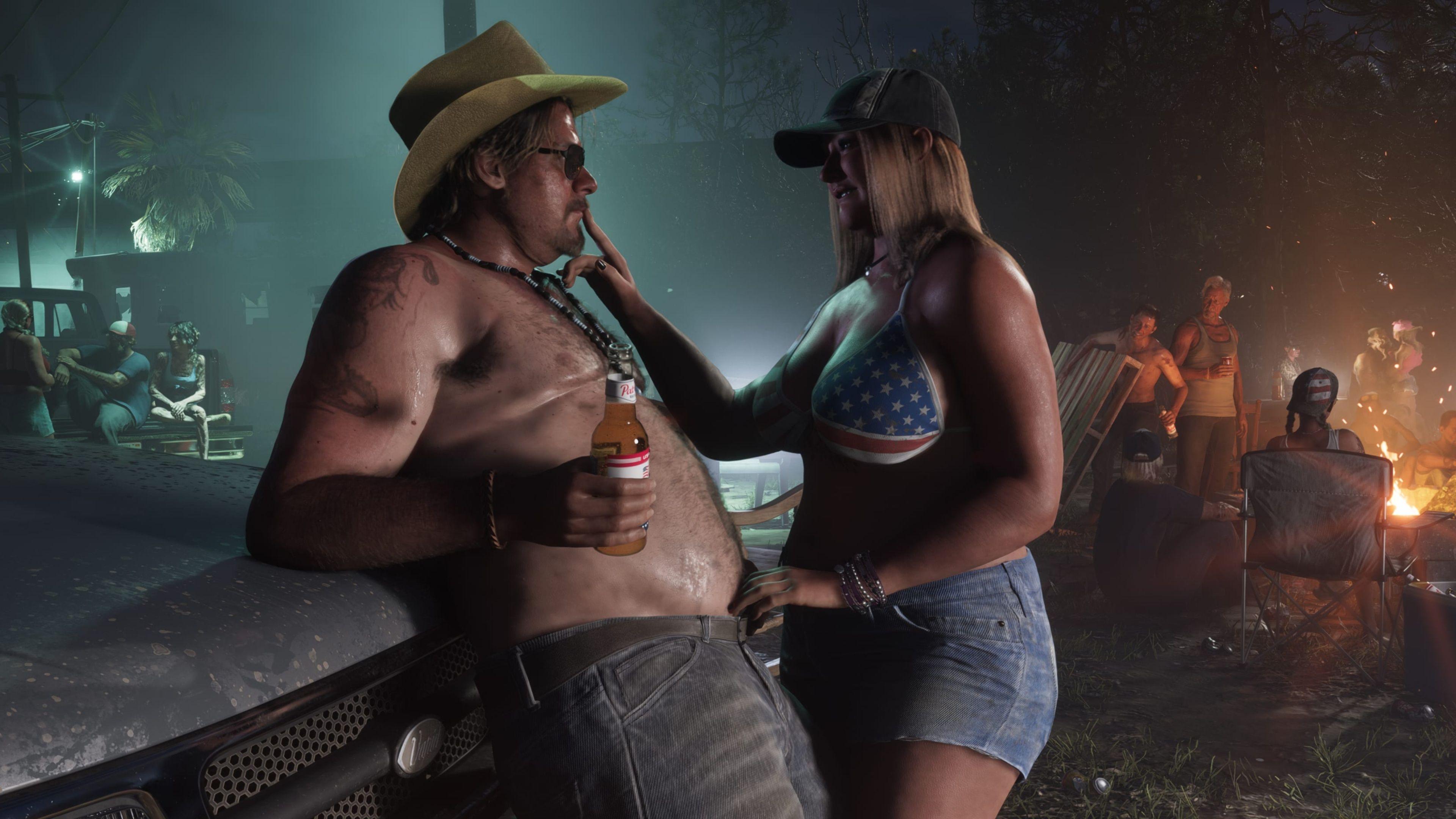 New GTA 6 Leak Shows Nudist Gathering